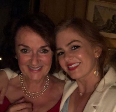 Elspeth Reid with her daughter Isla Fisher